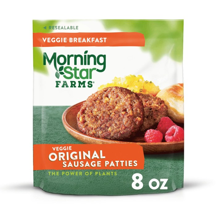 Morning star veggie patty nutrition facts